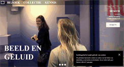 Desktop Screenshot of beeldengeluid.nl
